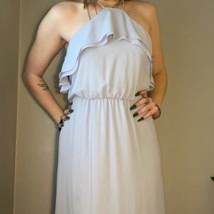 Super elegant baby blue dress:)